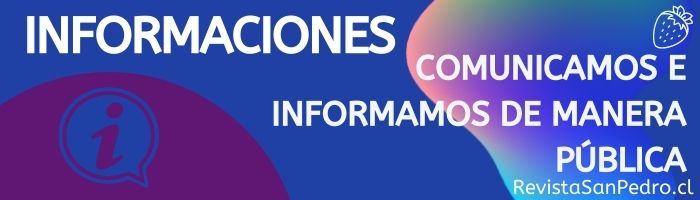 INFORMACIONES GENERALES REVISTASANPEDRO.CL INFORMACIONES GENERALES REVISTASANPEDRO.CL