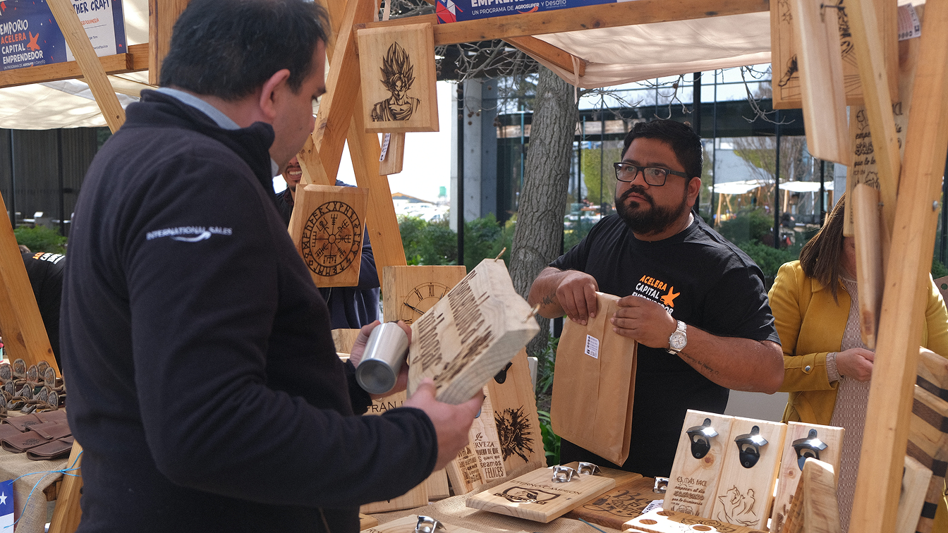participante de feria capital emprendedor